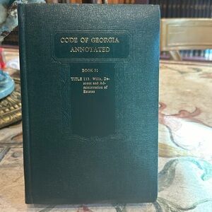 Code of Georgia Annotated. Book 31